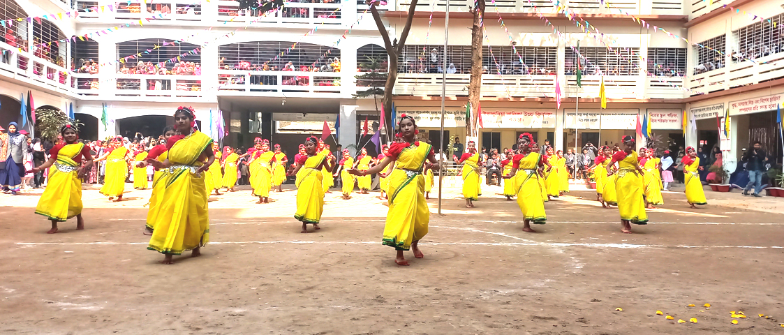 বার্ষিক ক্রীড়া প্রতিযোগিতা ২০২৪ এ ডিসপ্লের একাংশ। 